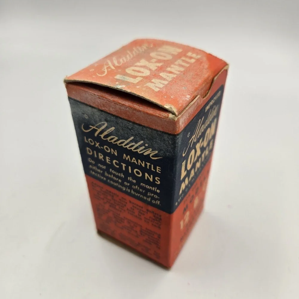 Vintage ALADDIN LOX-ON MANTLE for 12-B-C Models‎ # 24113 New Old Stock